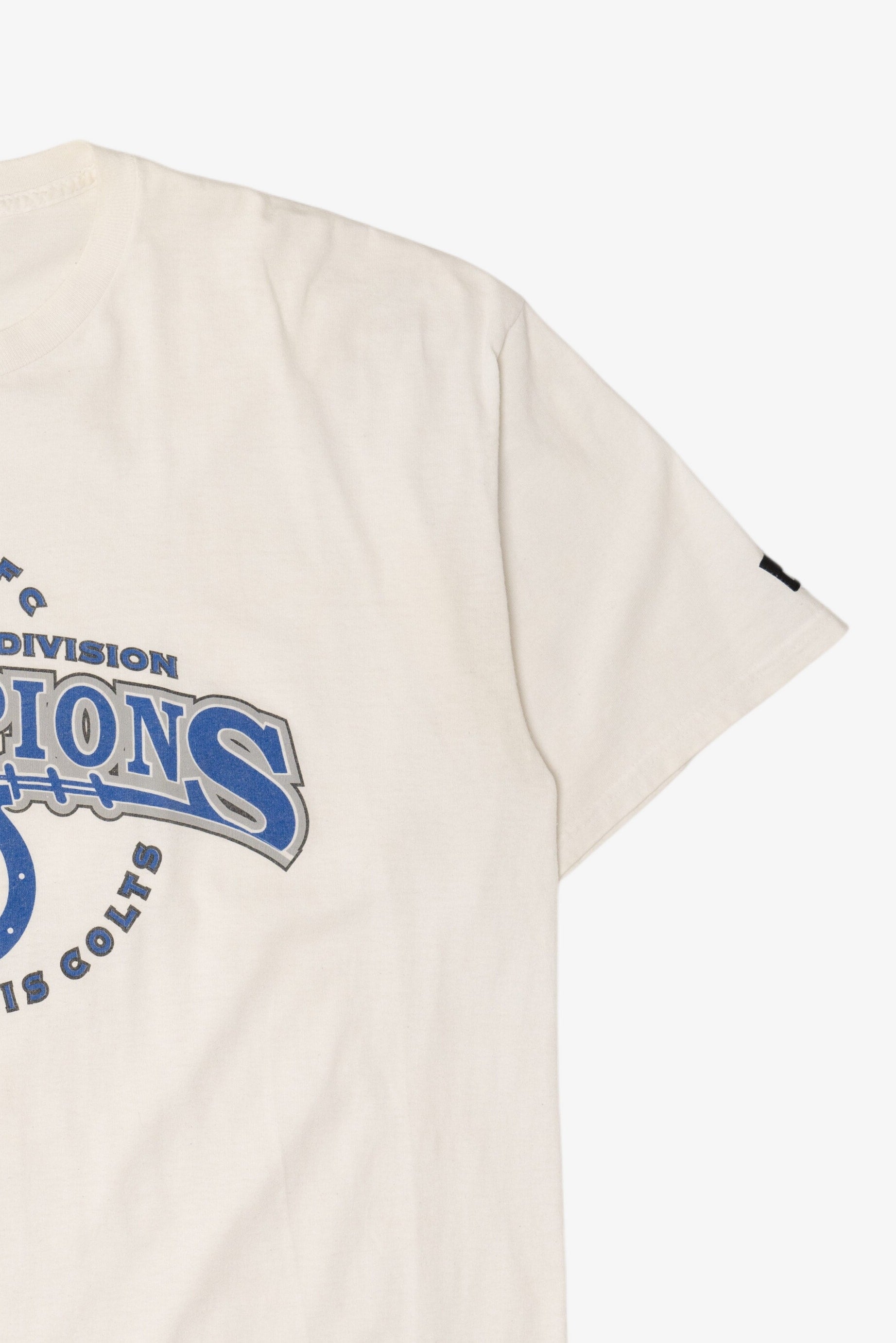 Vintage Indianapolis Colts Eastern Division Champions 1999 AFC T-Shirt (1990s)