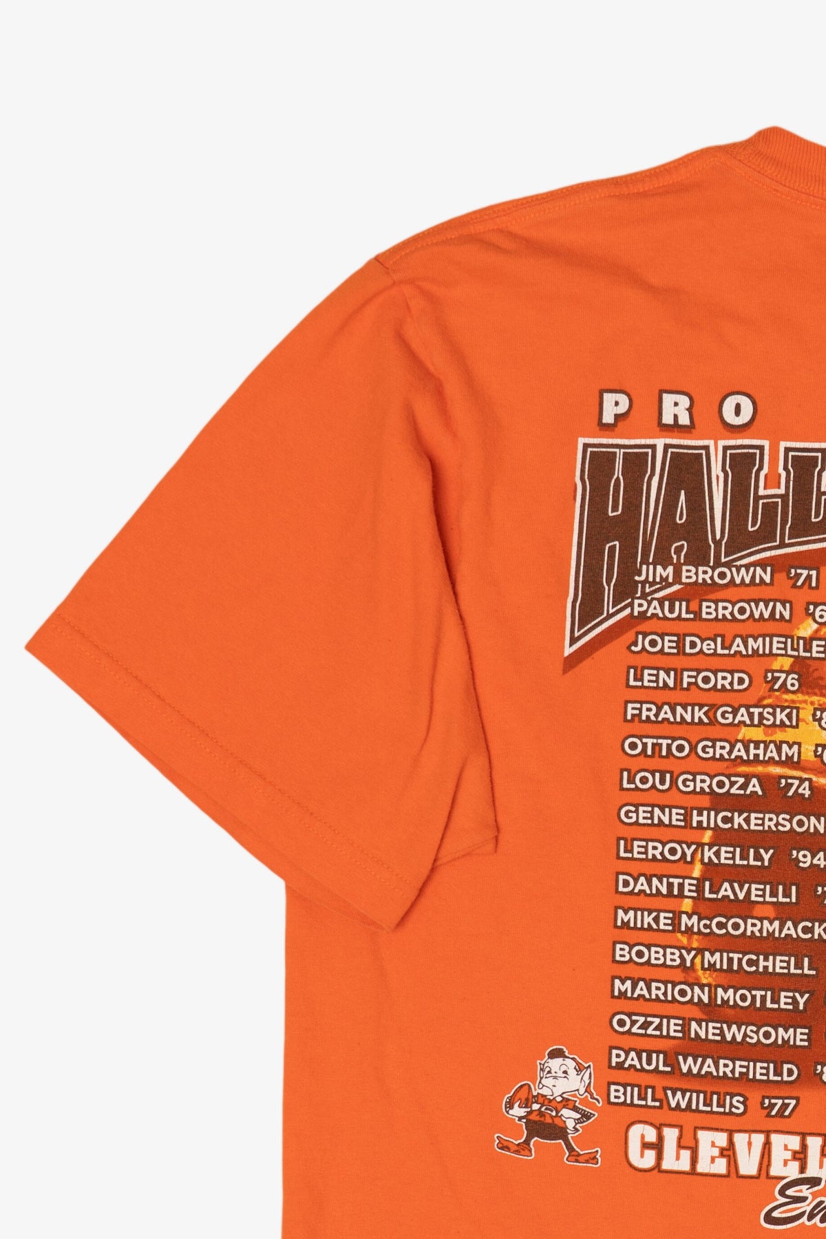 Vintage Cleveland Browns Pro Football Hall Of Fame T-Shirt (2000s)