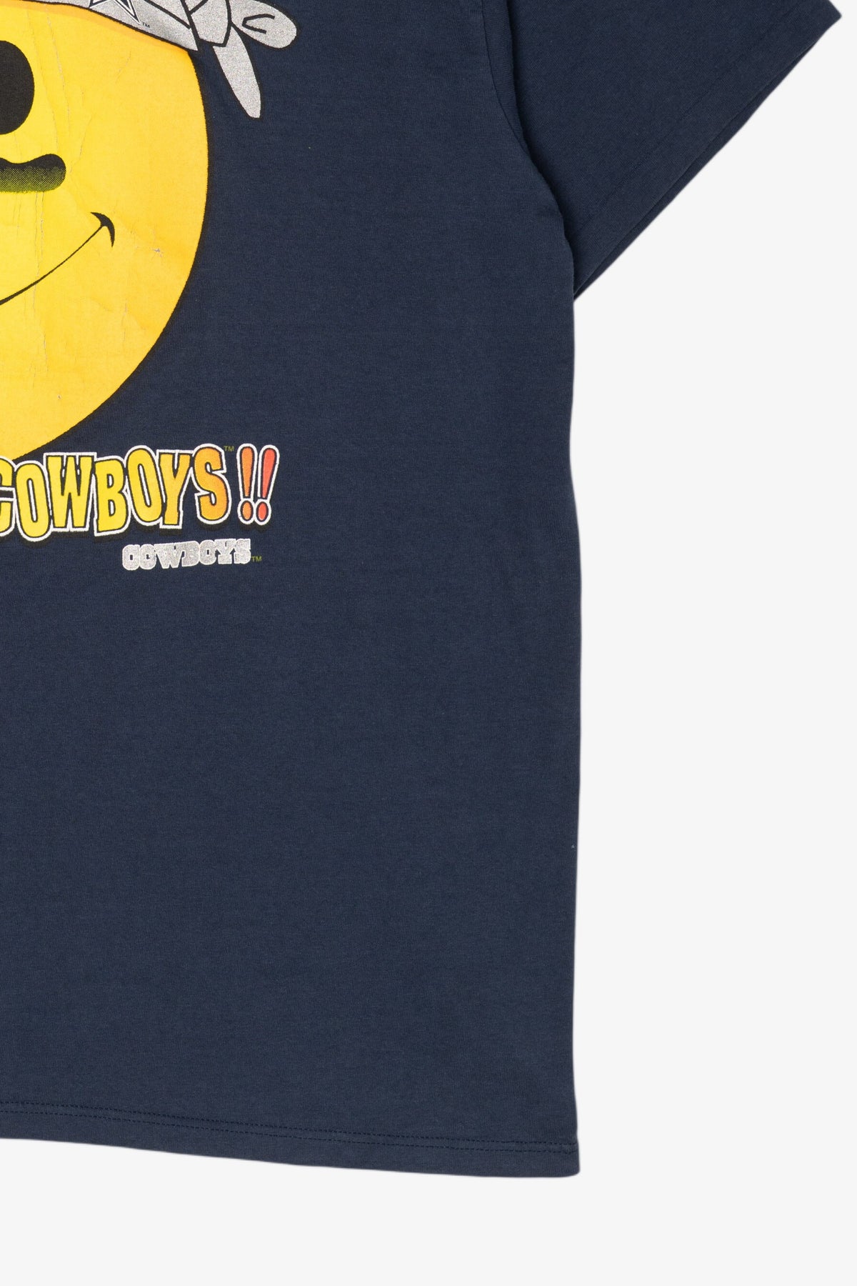 Vintage "Love Those Cowboys" Smiley Face Dallas Cowboys NFL T-Shirt (1990s)