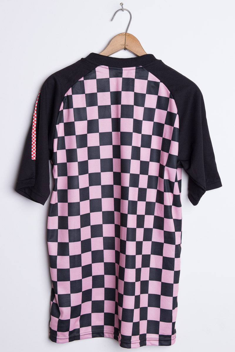 Pink Checkered Jersey