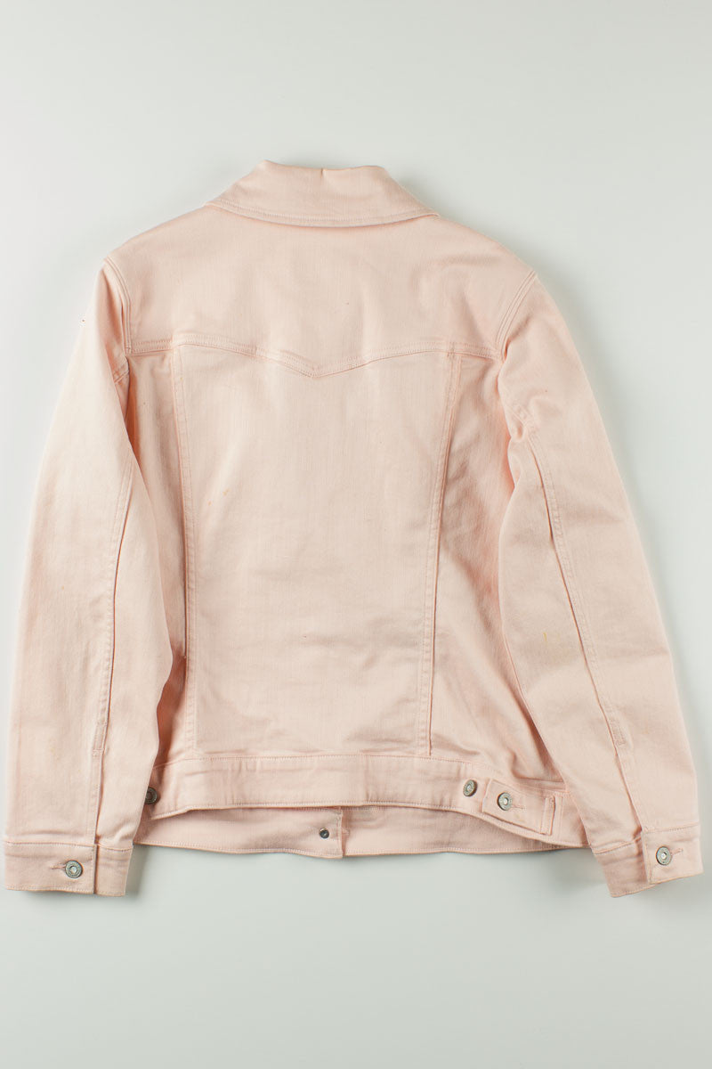 Pink Trucker Jacket