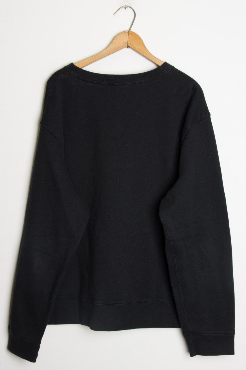 90's Ralph Lauren Black Sweatshirt