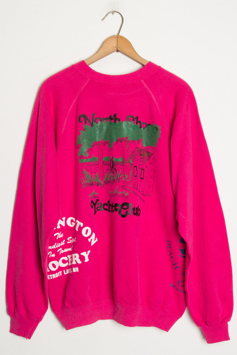 Screen Print Collage Vintage Sweatshirt