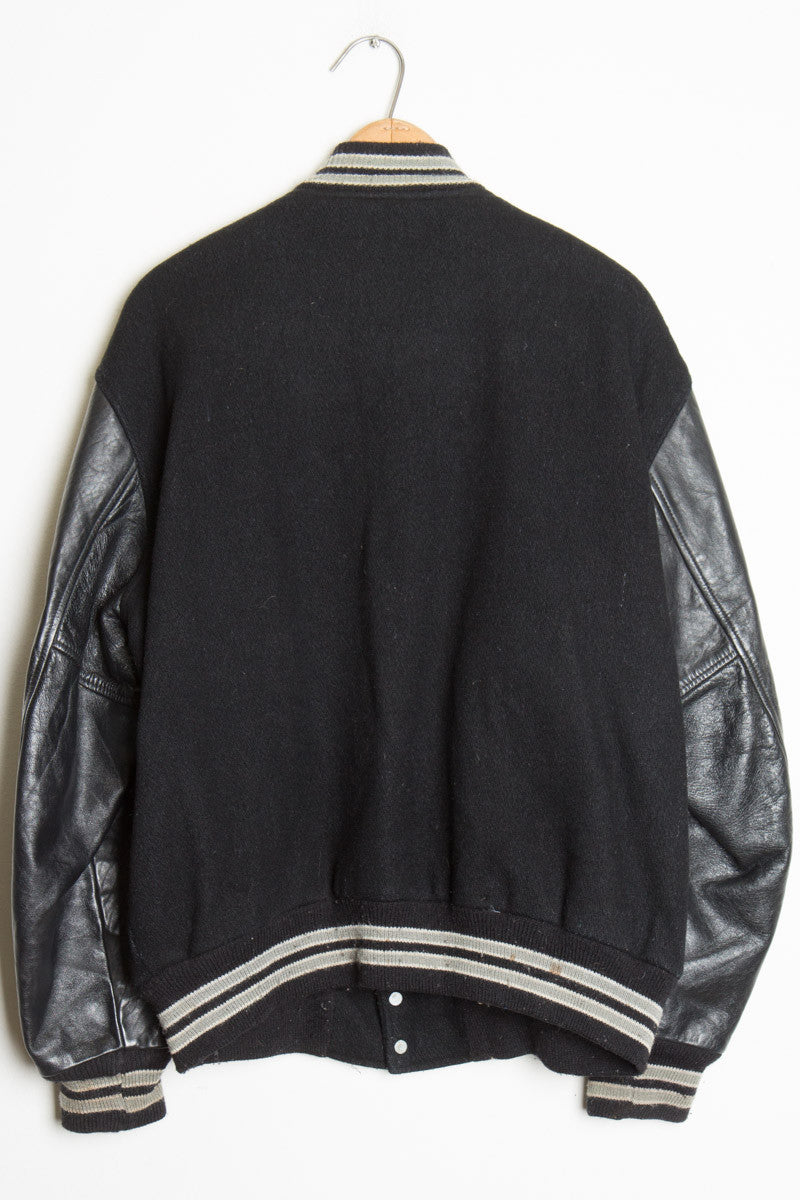 Black Varsity Jacket 1