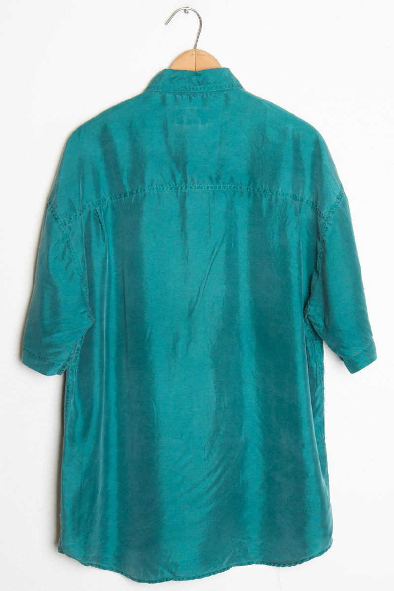C.C. S/S Silk Shirt