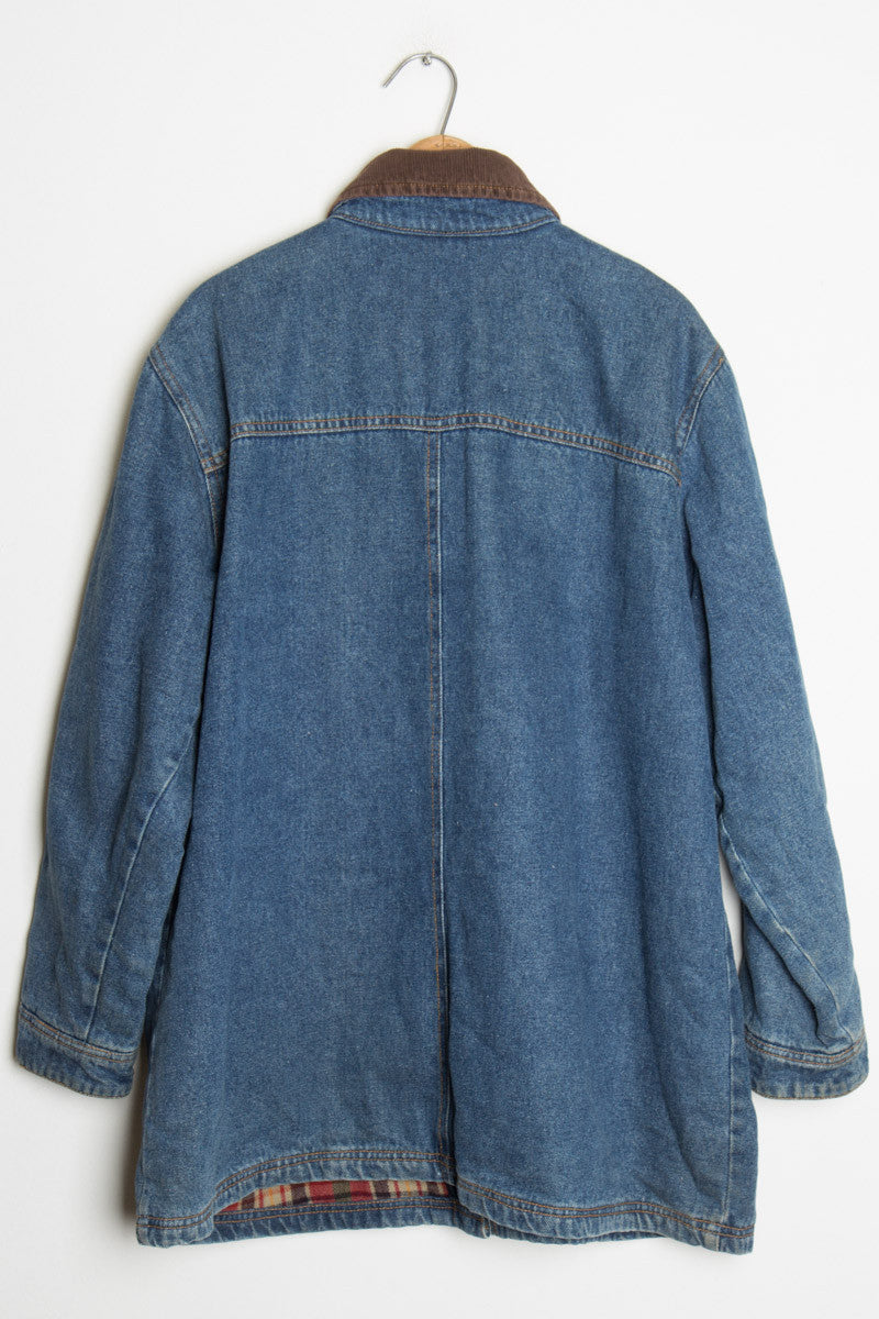 Flannel Lined Denim Jacket