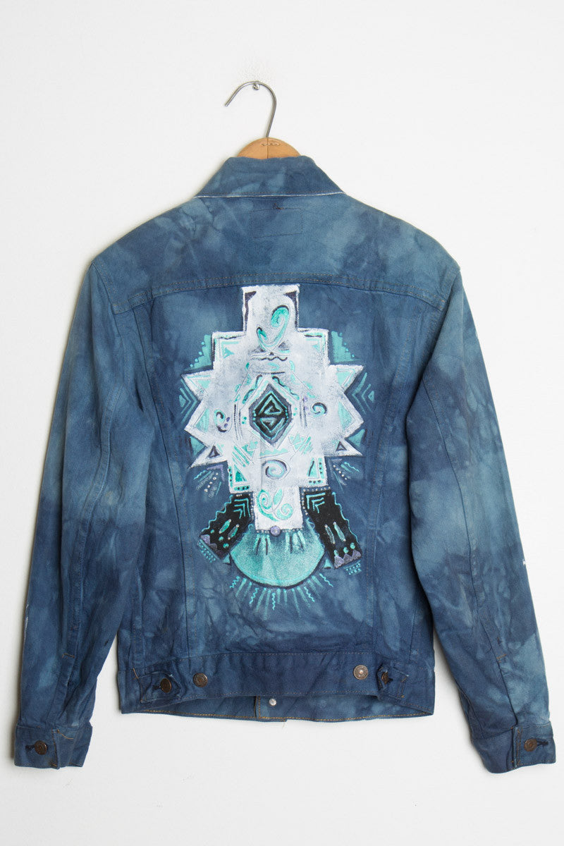 Hand Painted Levi Jacket