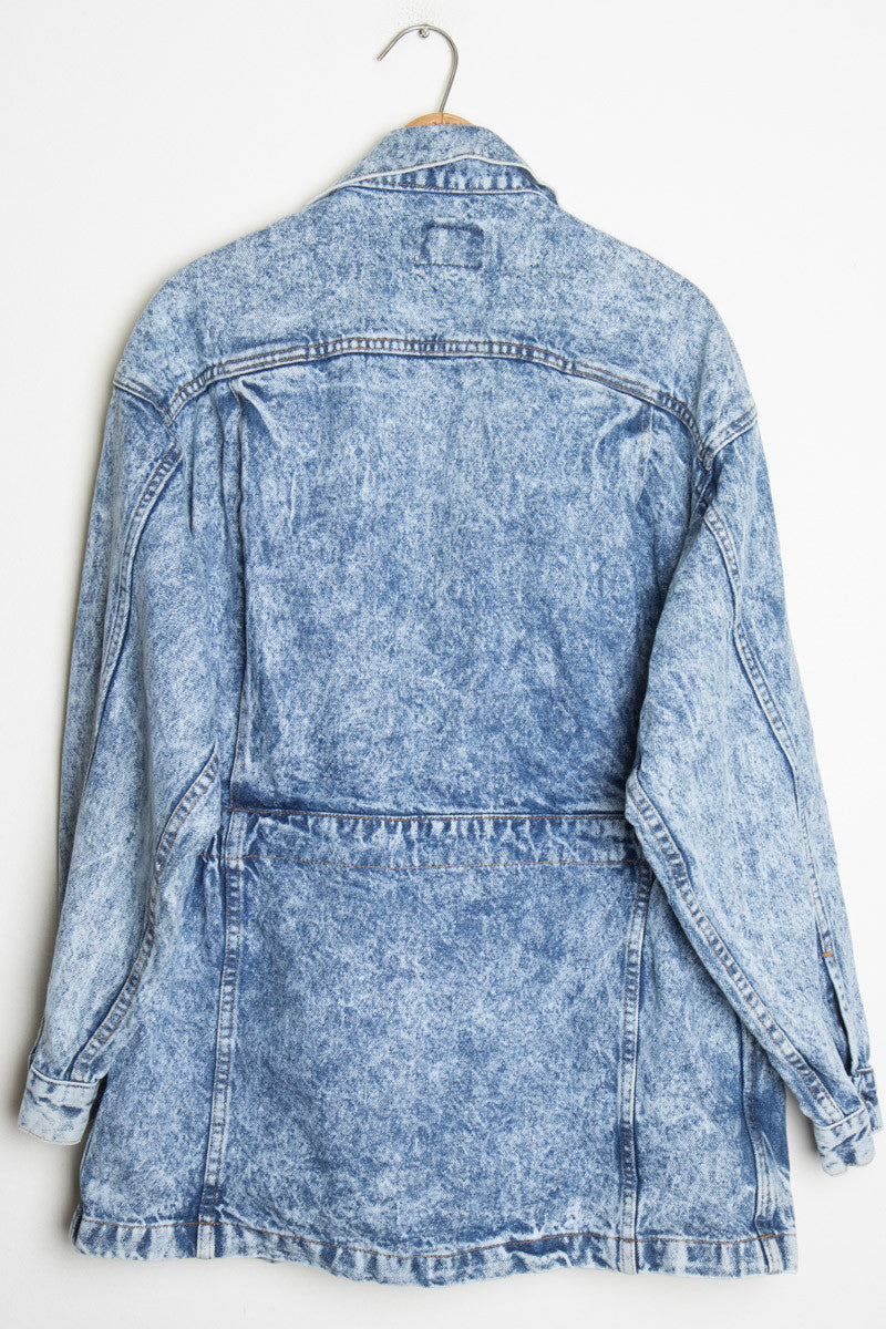 Levi Acid Washed Overcoat