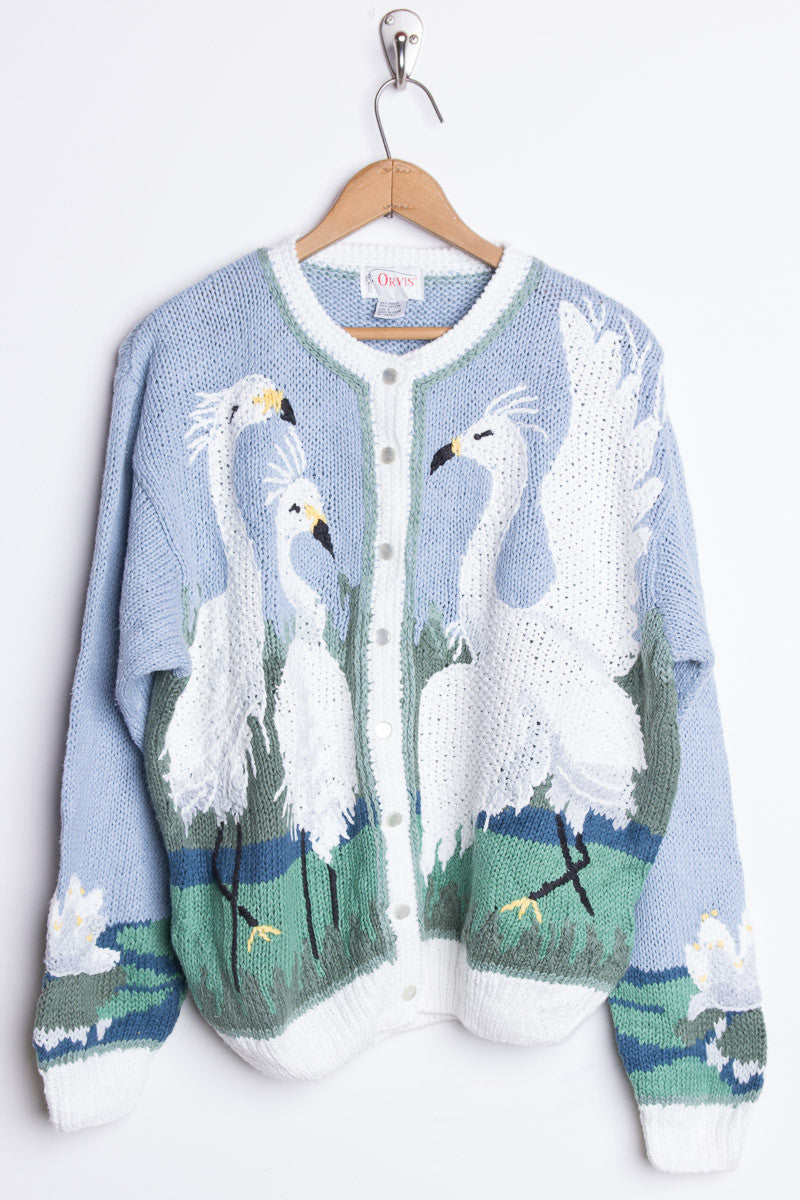 Vintage Bird Cardigan