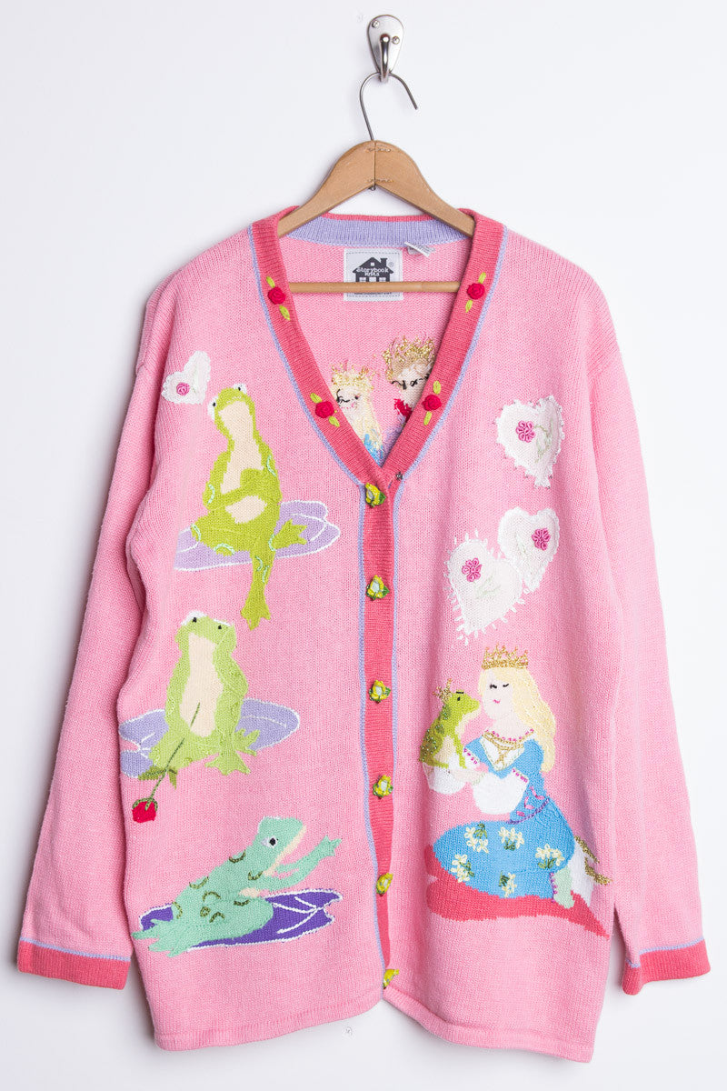 Vintage Princess & The Frog Cardigan