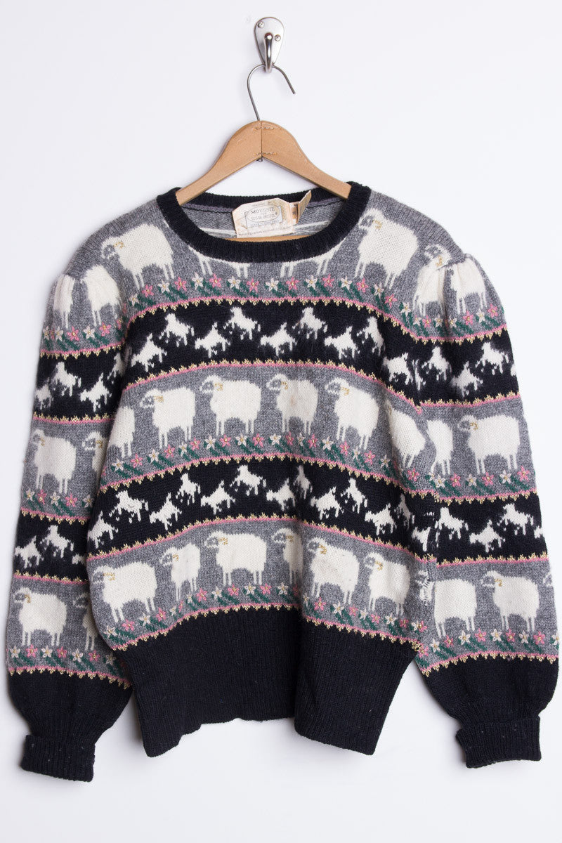 Vintage Sheep Sweater