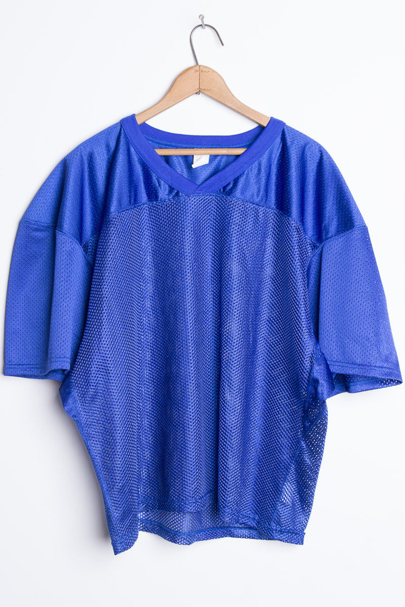 Blue Mesh Jersey