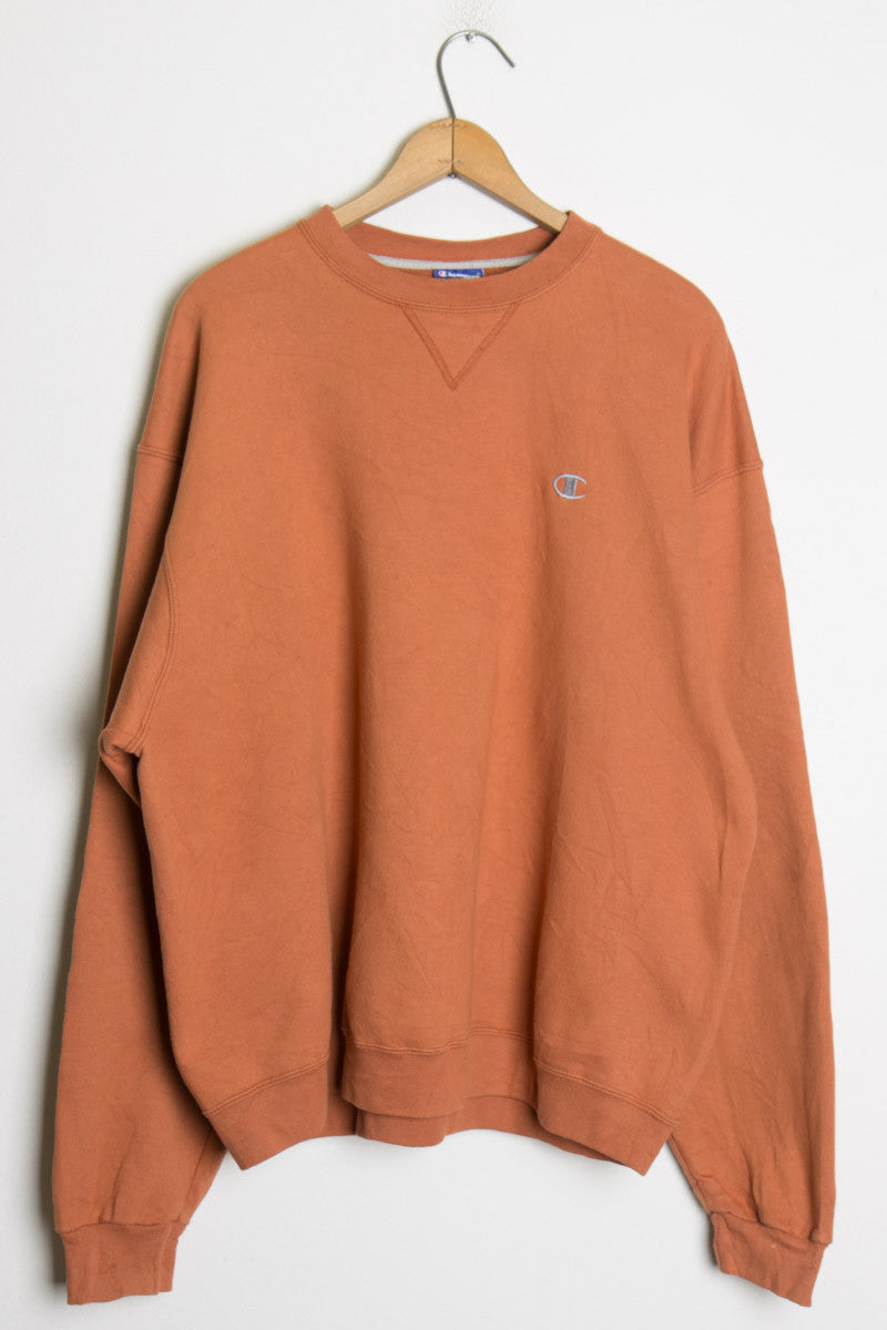 Orange Champion Sweatshirt