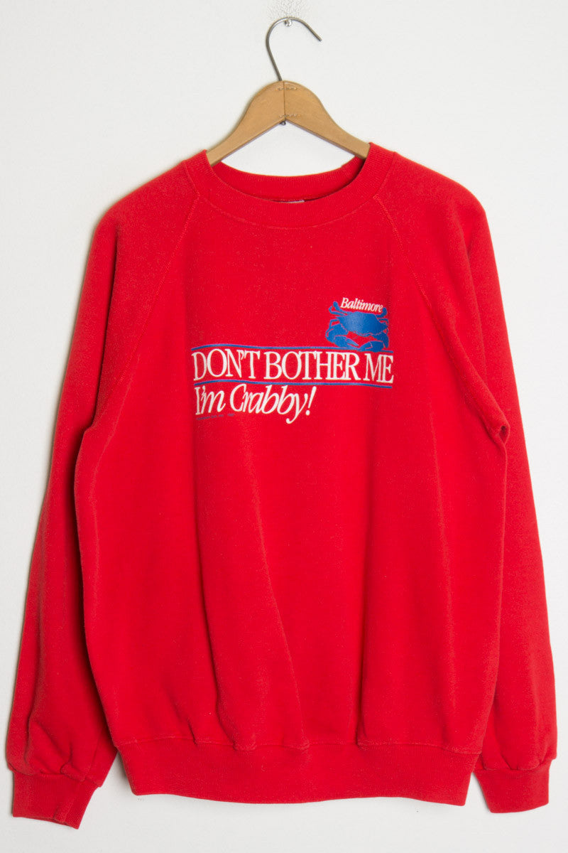 Crabby Vintage Sweatshirt