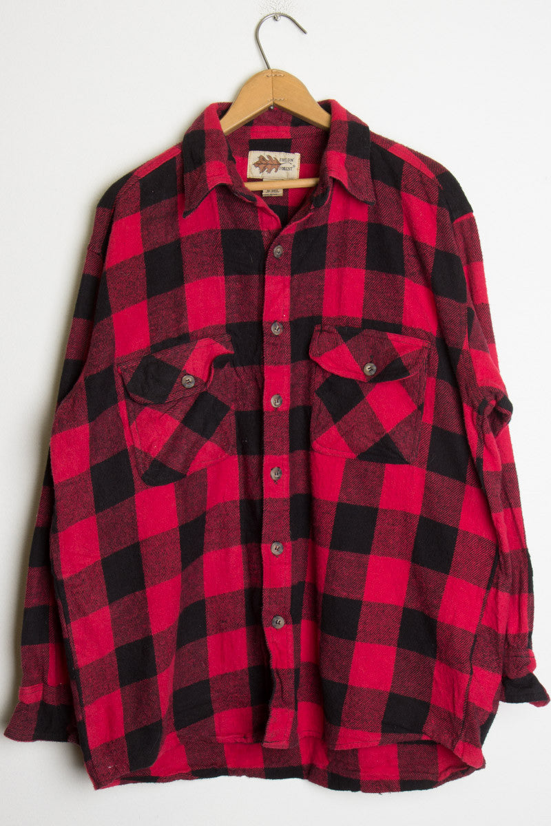 Checkered Flannel Shirt