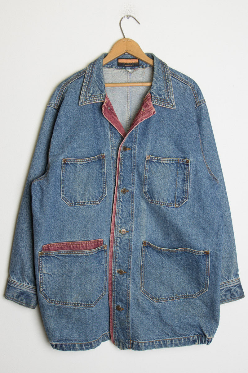 4 Pocket Denim Coat