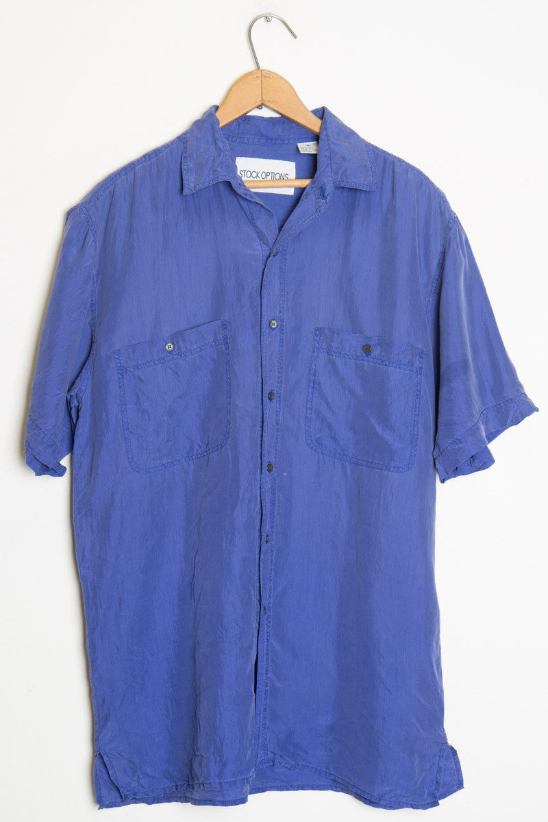 Purple Silk Shirt