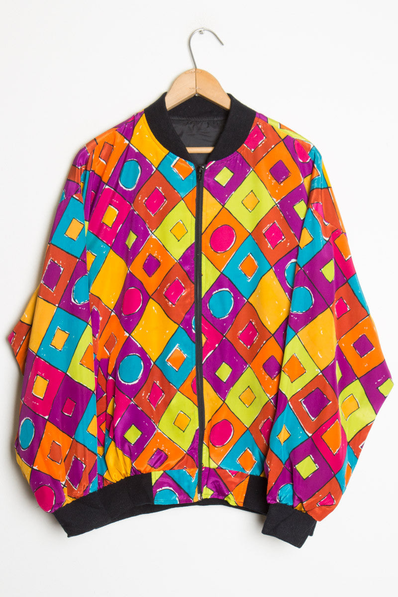 Cubed Bomber Jacket
