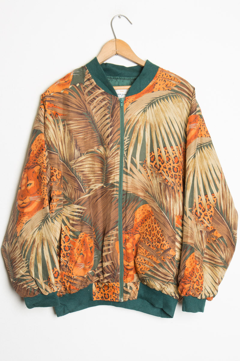 Cheetah Bomber Jacket