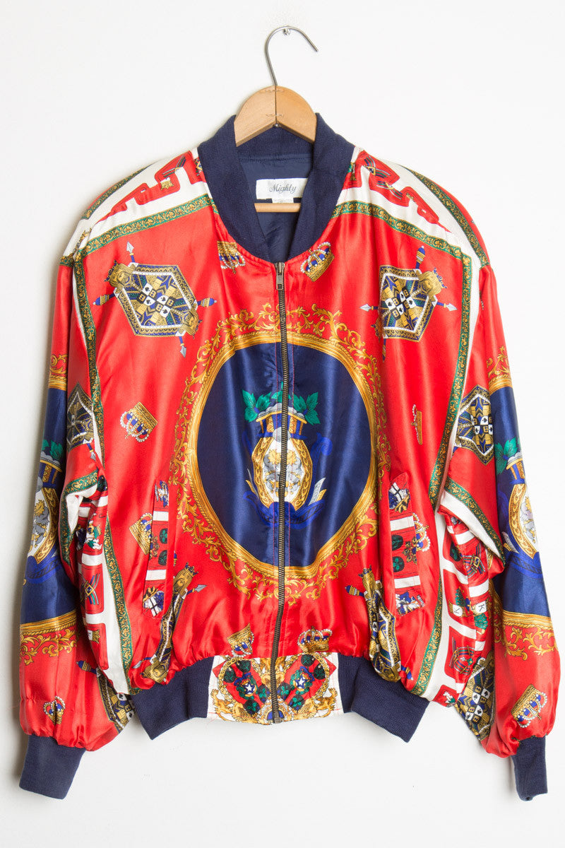 King's Crown Bomber Jacket