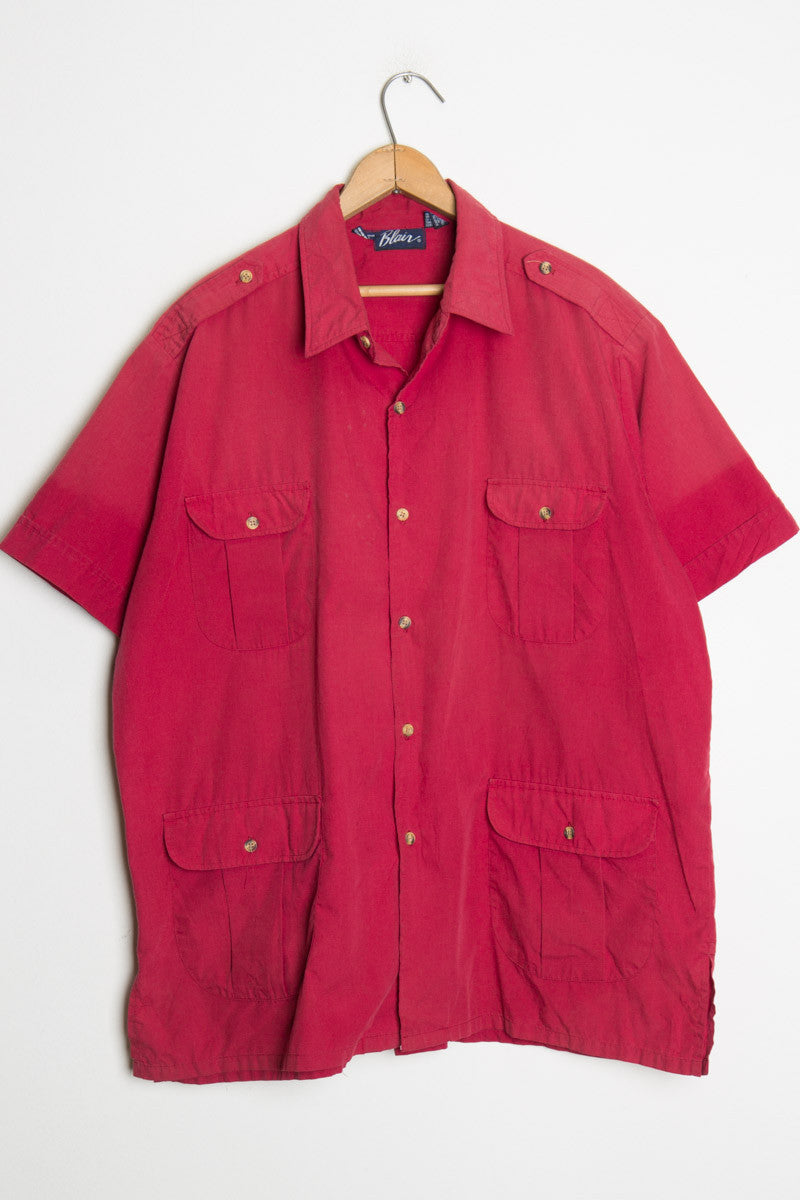 Red Safari S/S Shirt