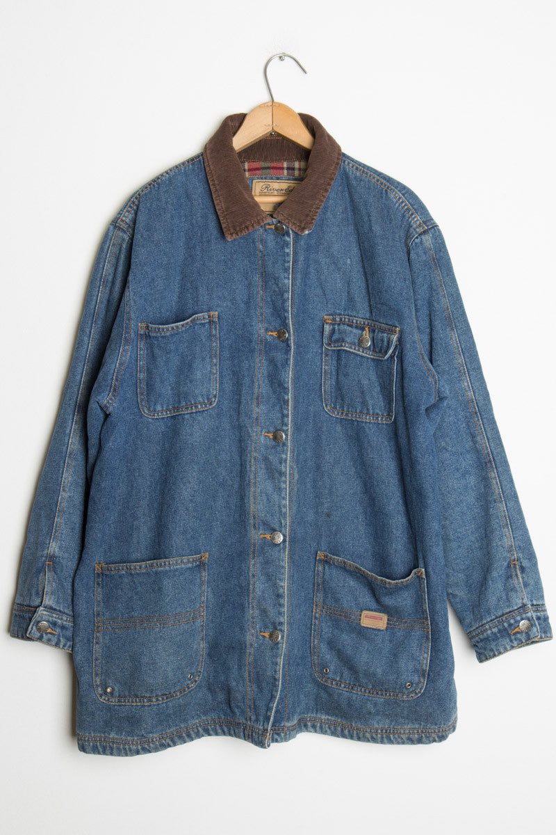 Flannel Lined Denim Jacket