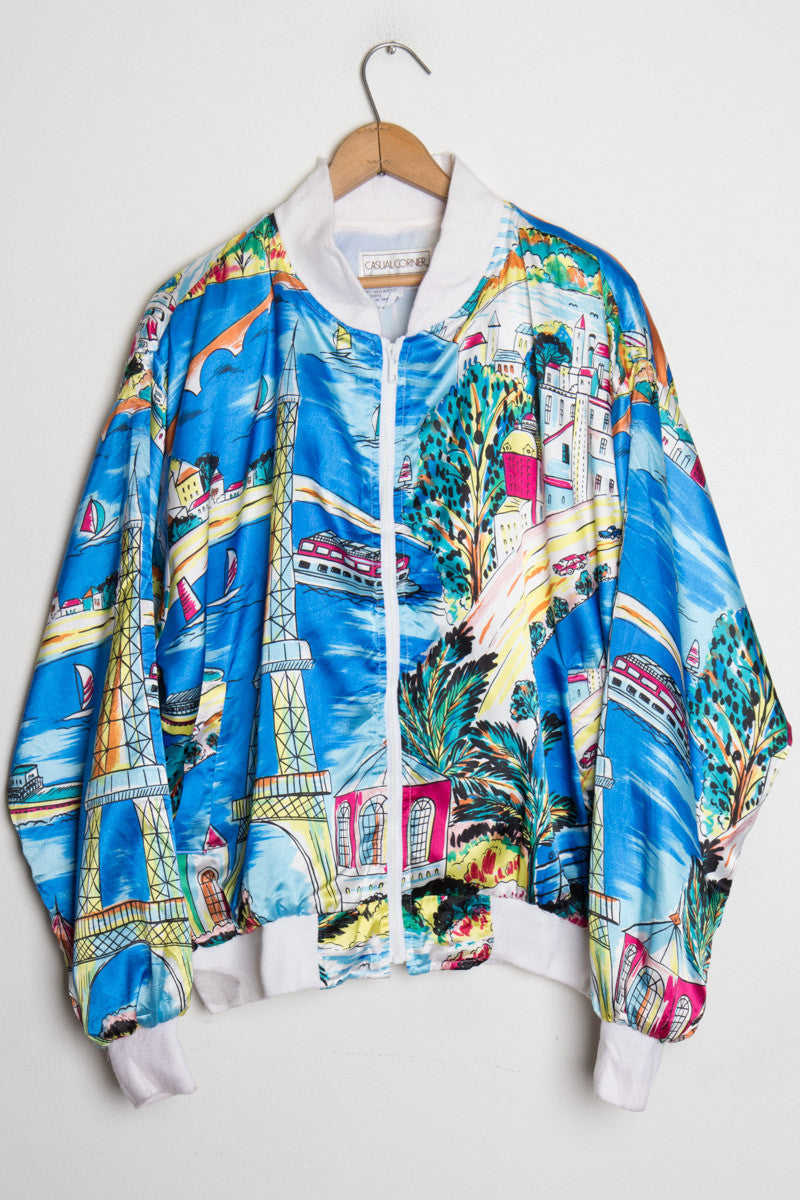 Beach Town Bomber Jacket