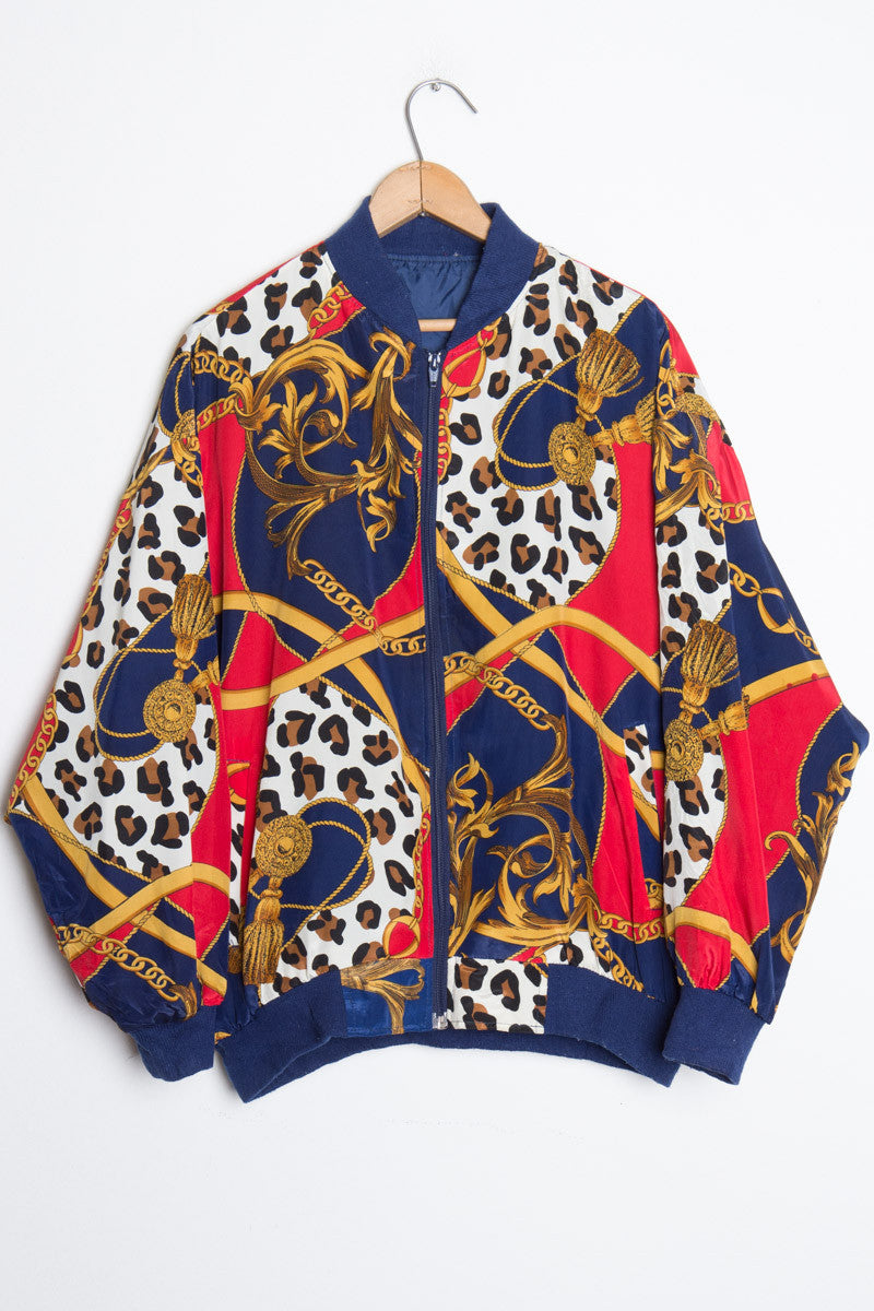 Baroque Bomber Jacket