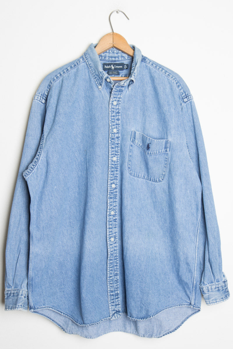 Blue Pony Denim Shirt
