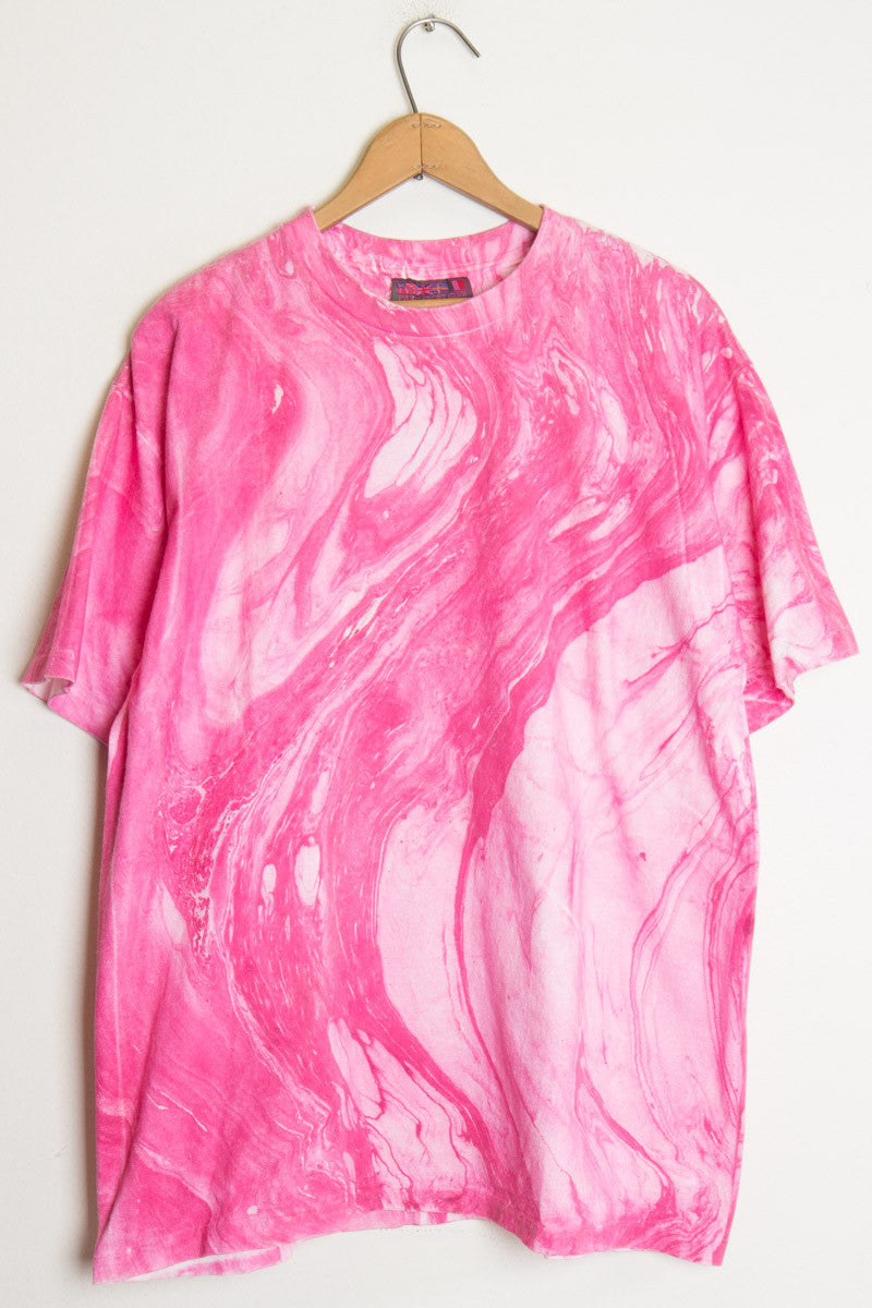 Tye Dye Swirl Pink T-Shirt