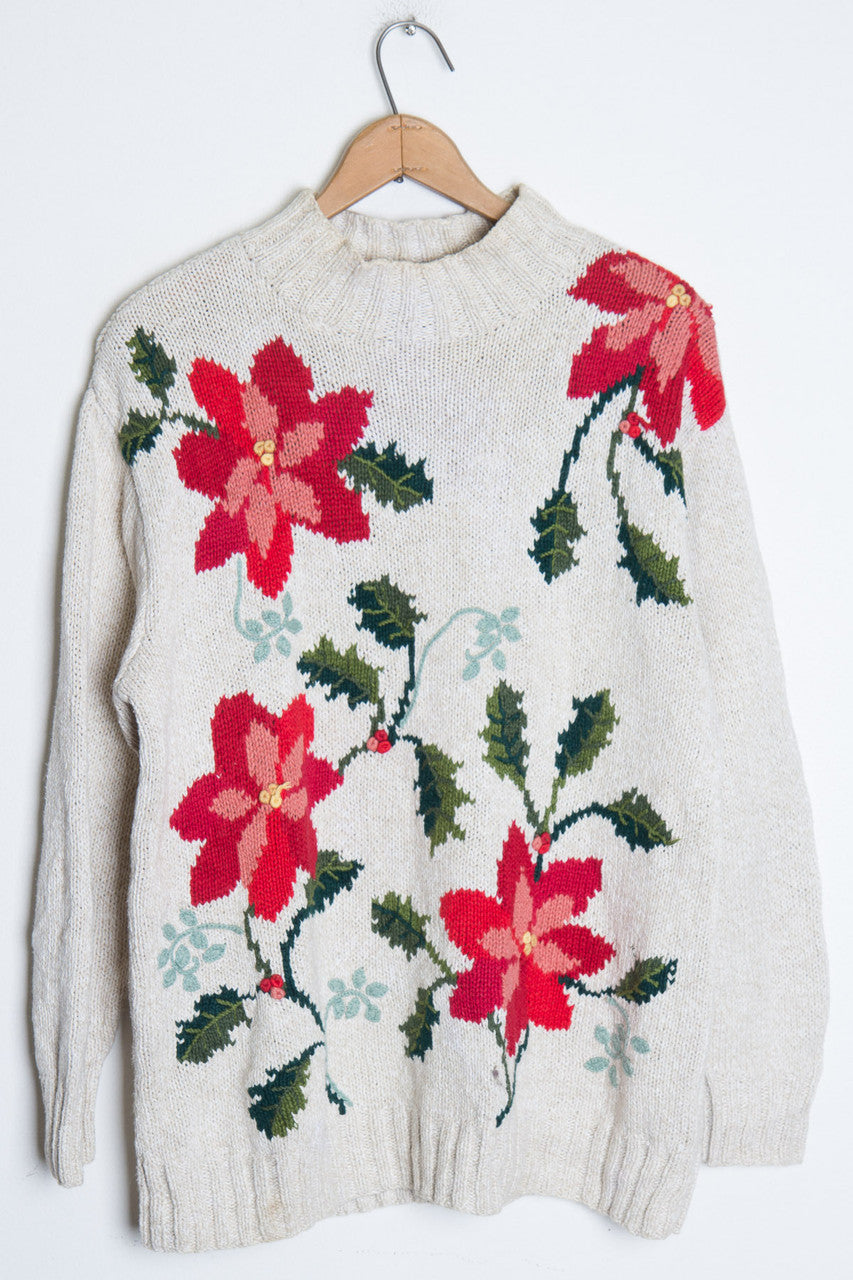 Floral Sweater 1