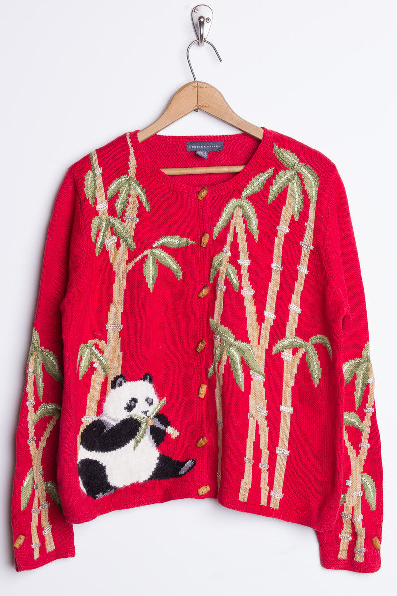 Panda Lunch Cardigan