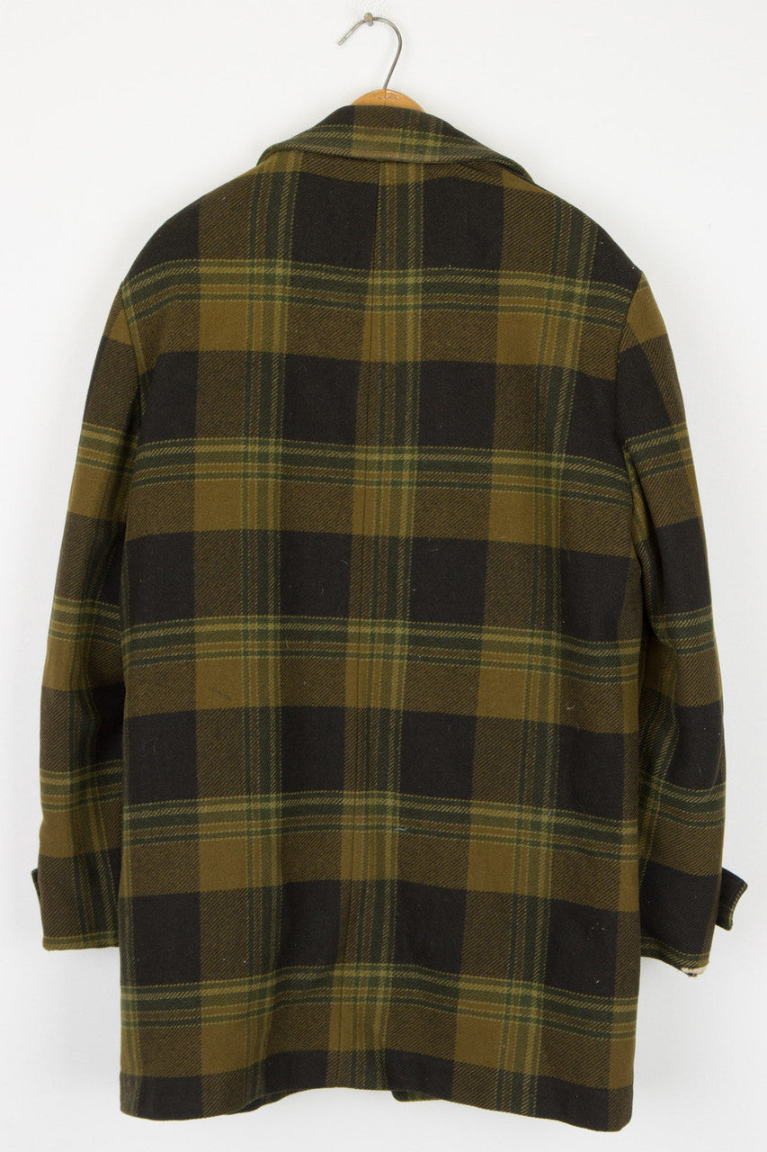 Pendleton Heavy Plaid Winter Coat