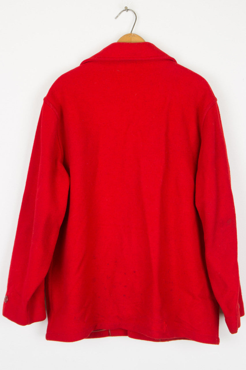 Vintage Red Winter Jacket