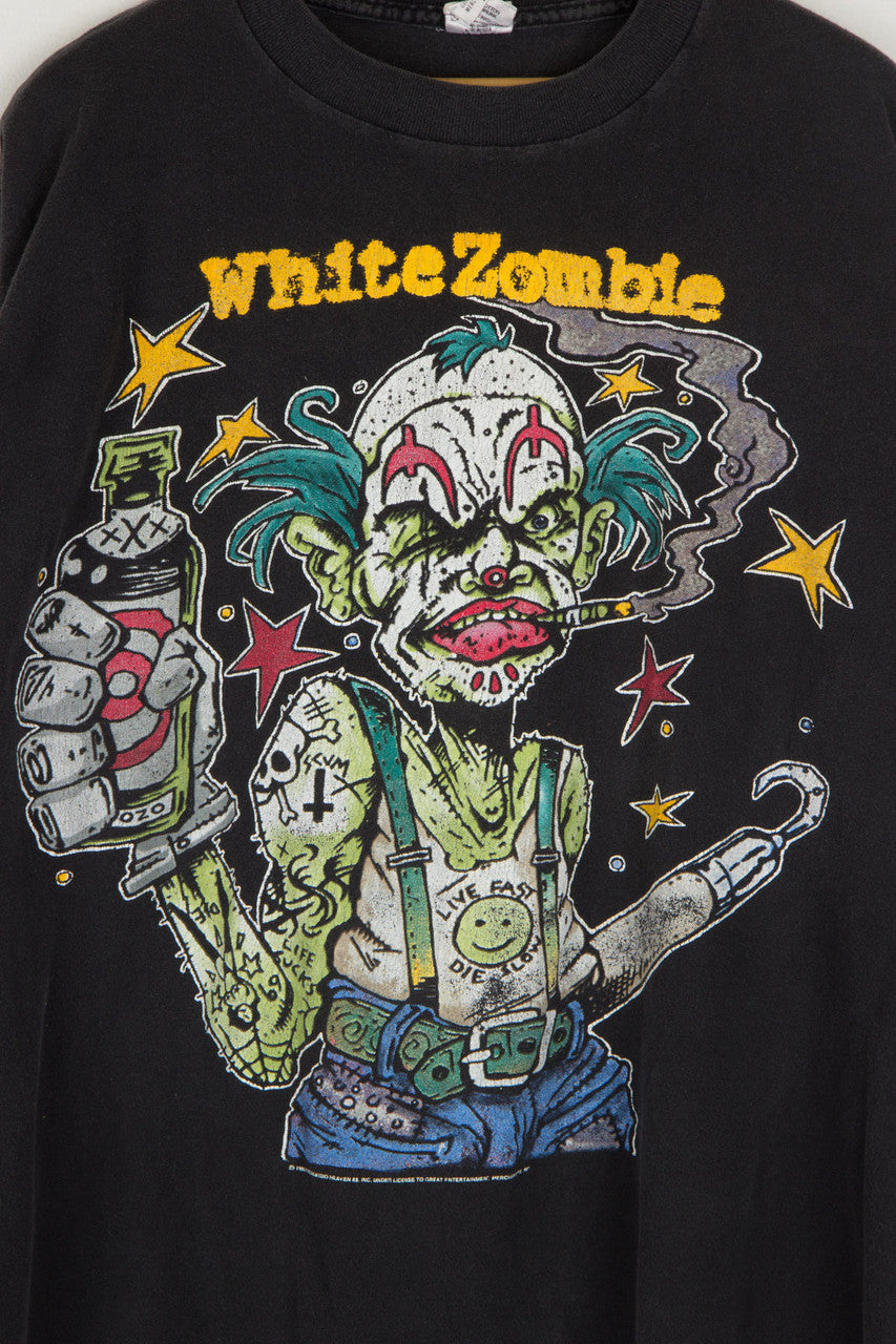 White Zombie Clown T-Shirt