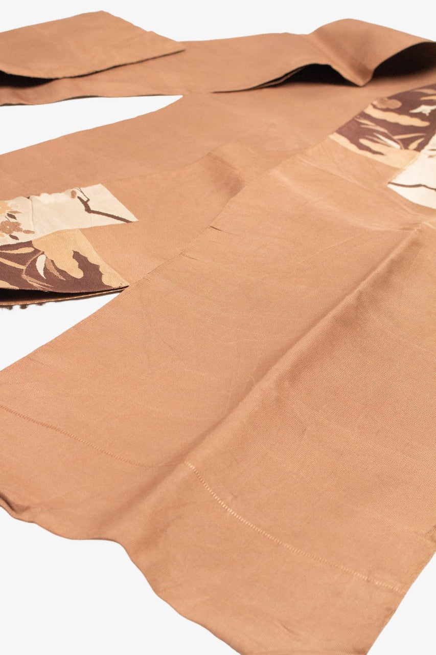 Vintage Stained Flower Patchwork Nagoya Obi