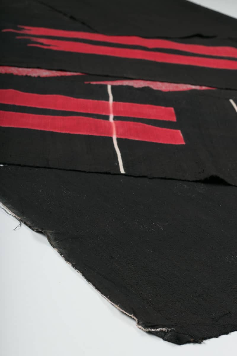 Vintage Black Crate Fukuro Obi 117