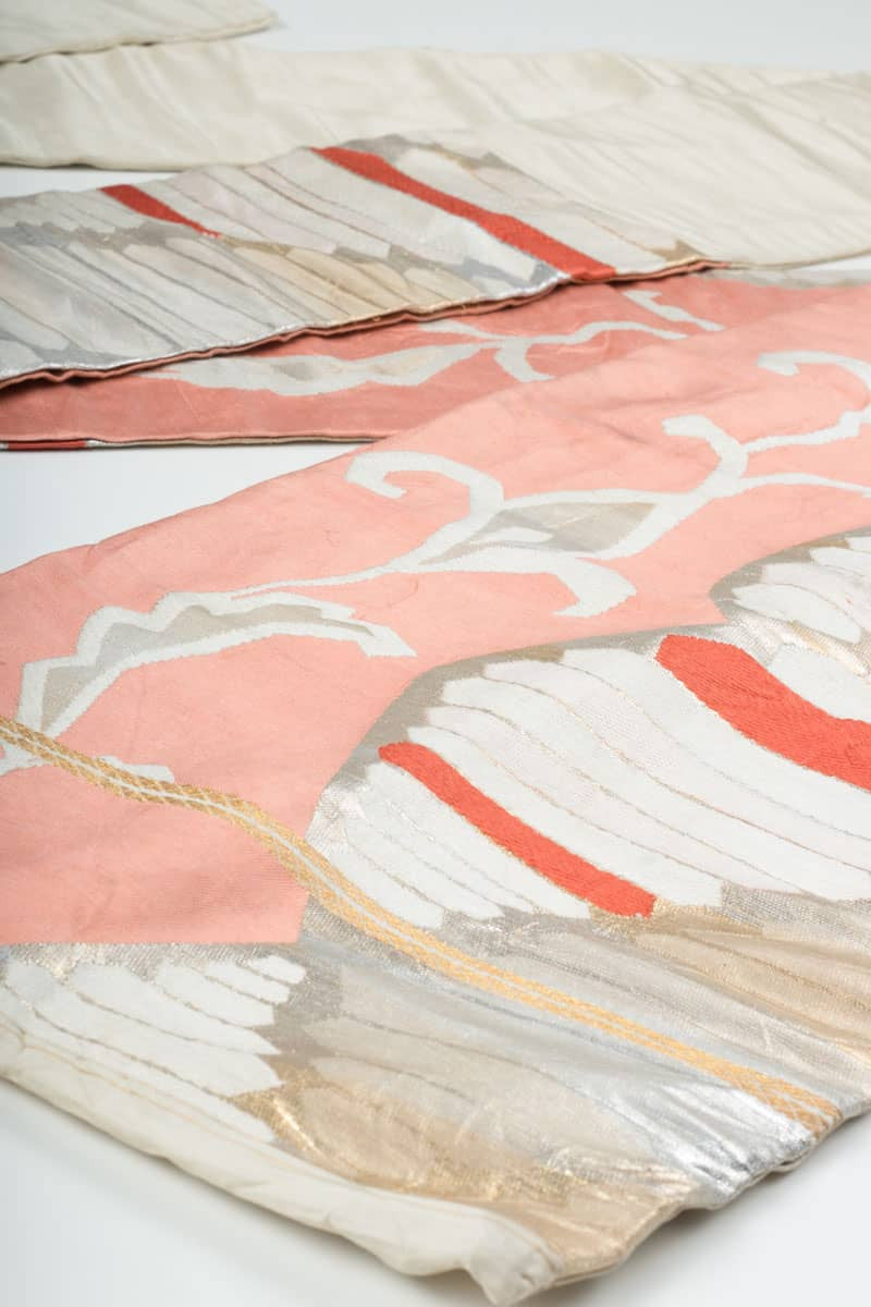 Vintage Double Helix Nagoya Obi 122