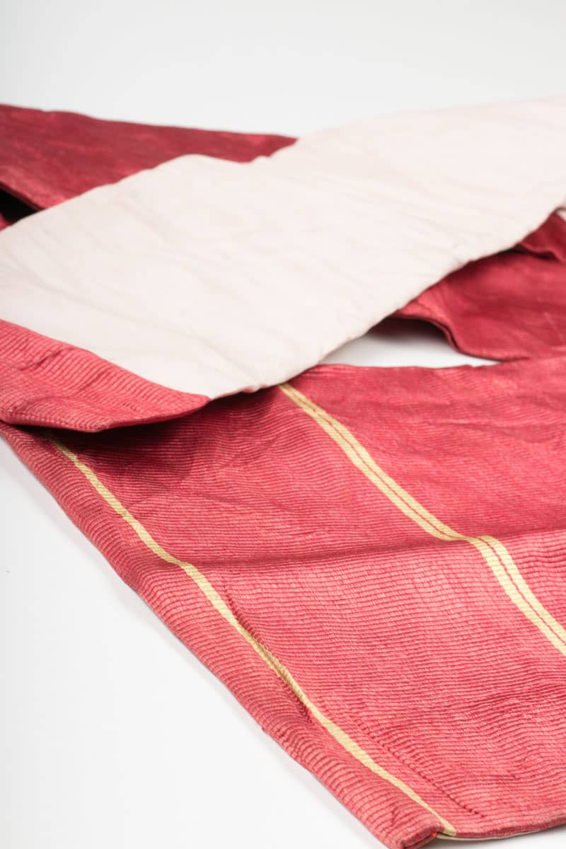 Vintage Pink Ribbed Nagoya Obi 54