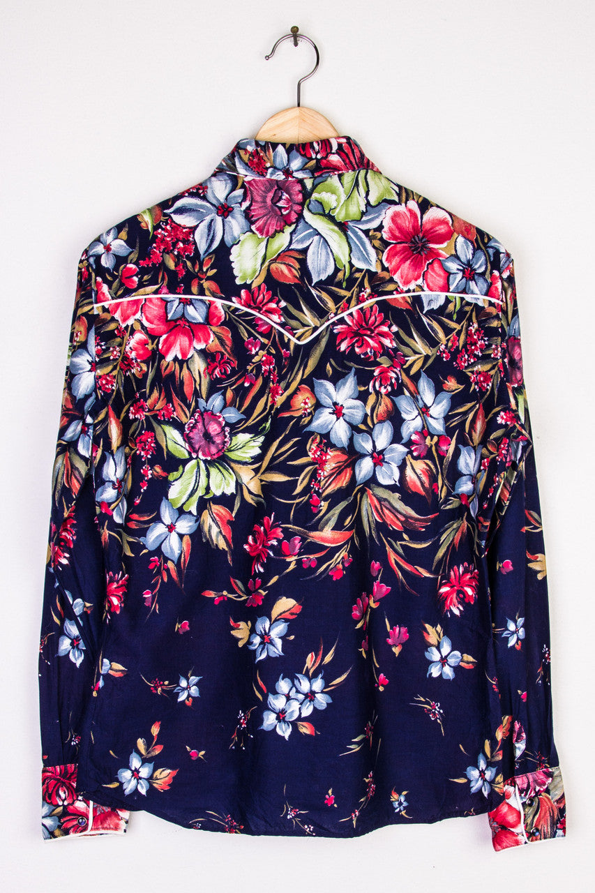 Floral Button Up