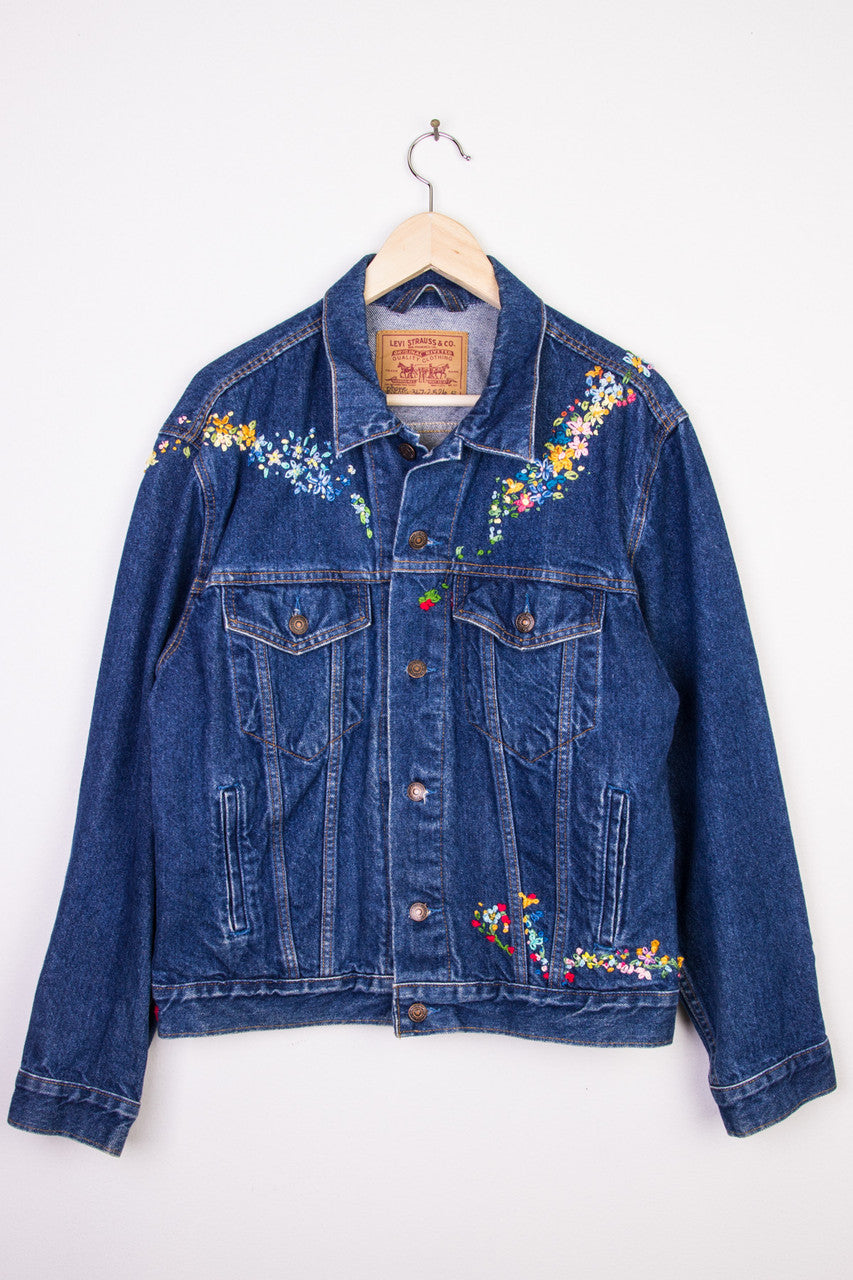 Levi's Embroidered Denim Jacket