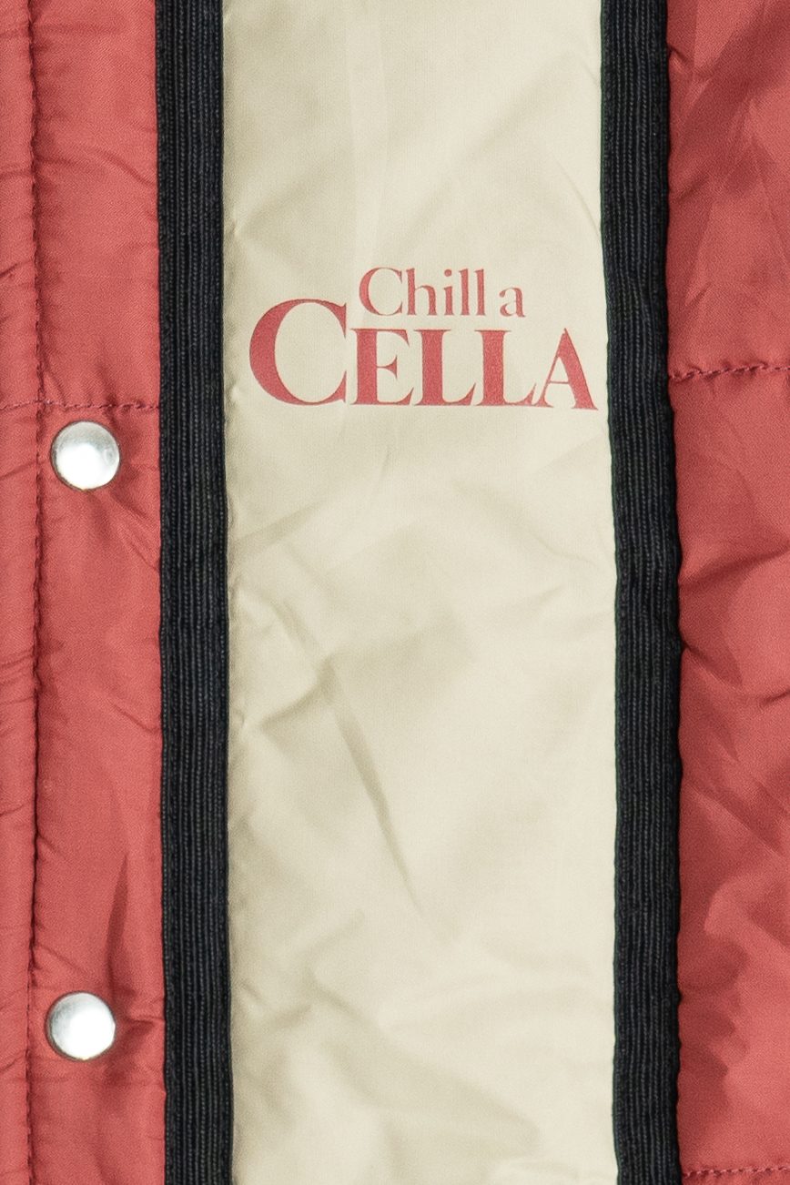 Vintage "Chill A Cella" Cella Wines Aldo Cella Puffer Vest (1980s)
