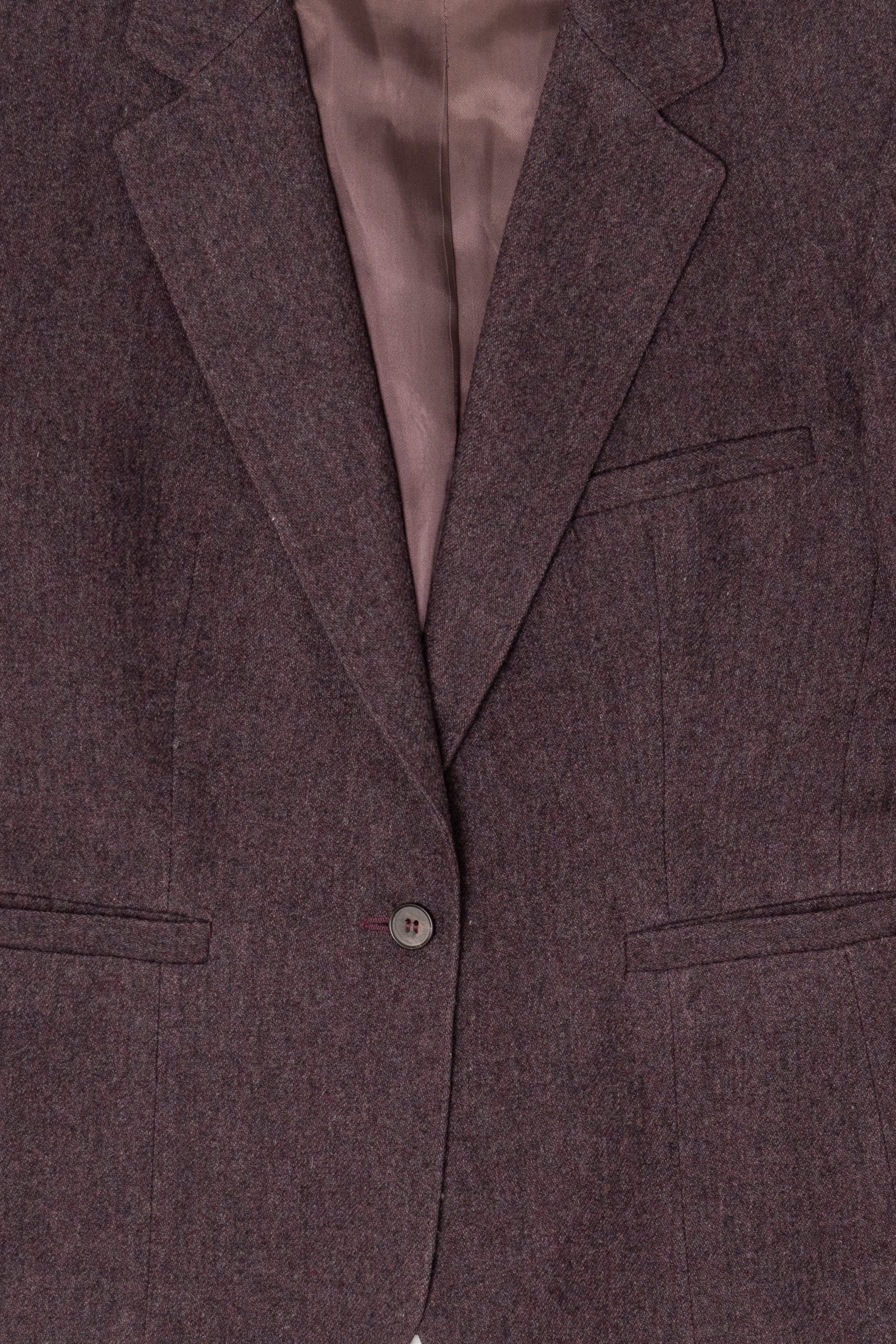 Vintage Burgundy Evan Picone Blazer (1980s)
