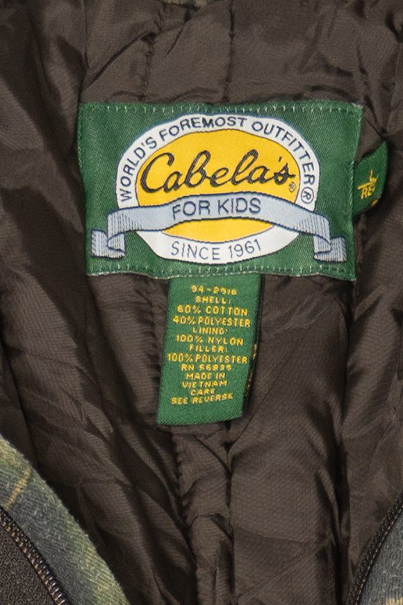 Vintage Cabela's Camouflage Hunting Jumpsuit (1990s)