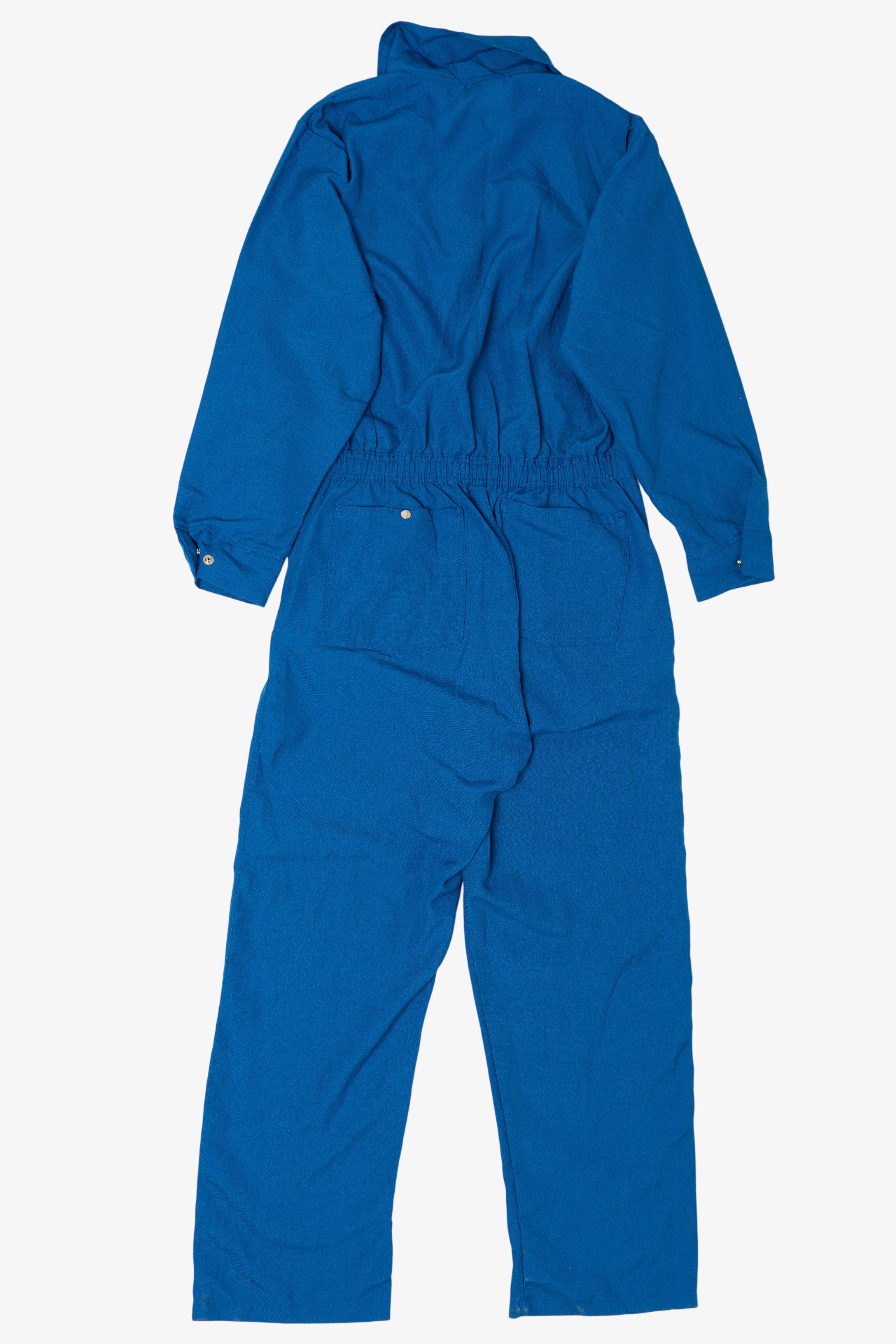 Vintage Blue Saf-Tec Flame Resistant Coveralls (2000s)