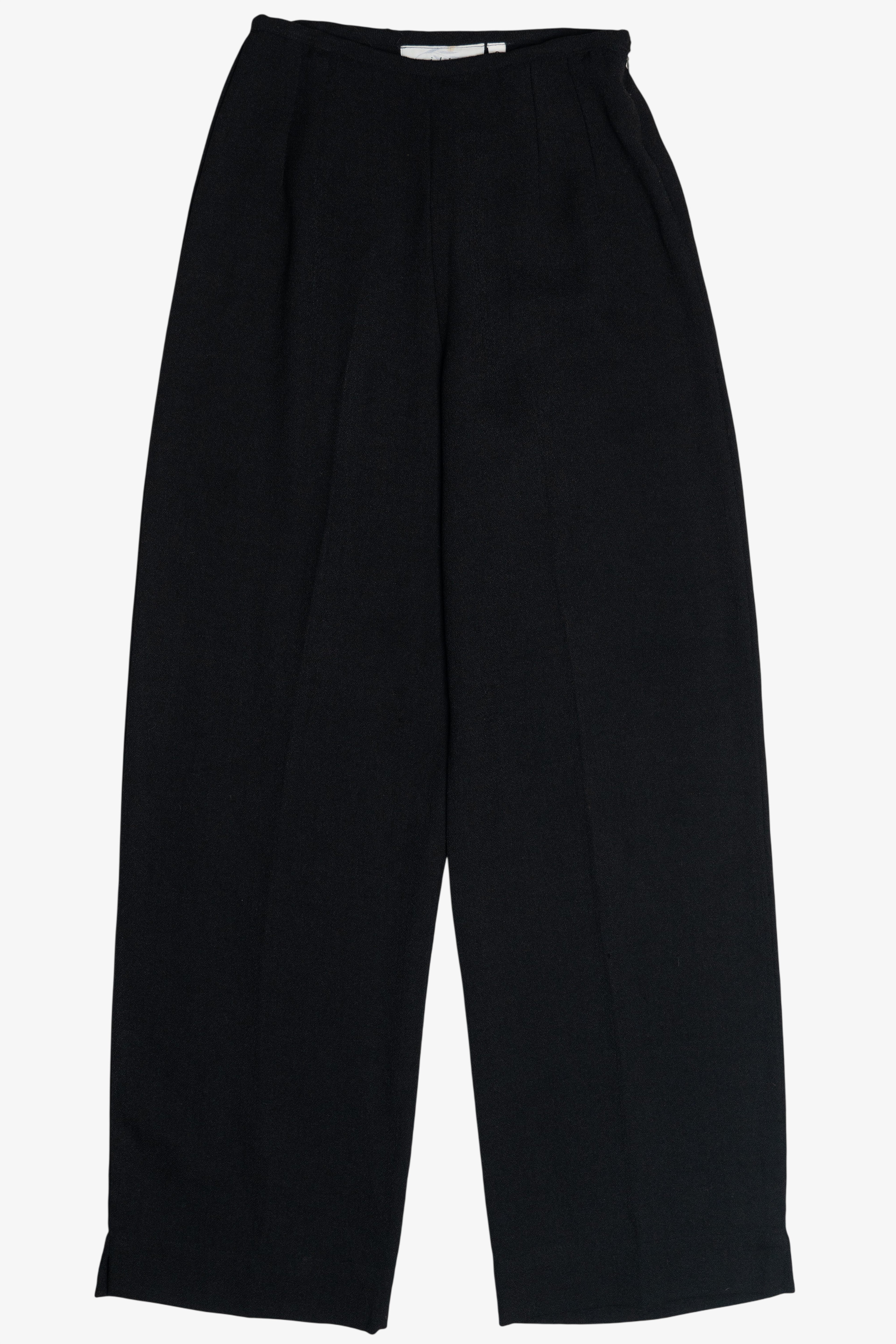 Vintage Willow Top Pleat Side Zip Pants (1990s)