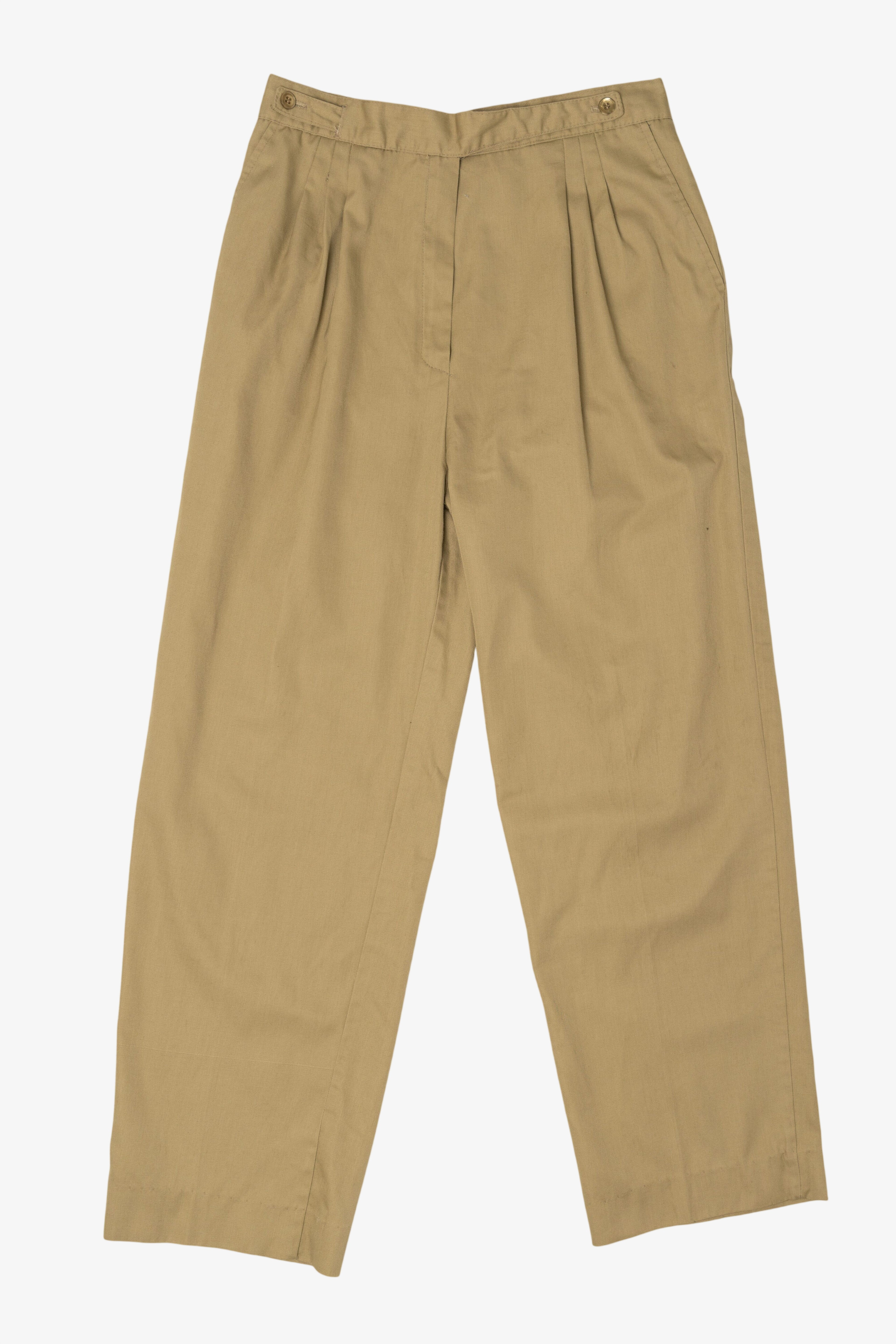 Vintage Beige Pants Plus Pants (1990s)
