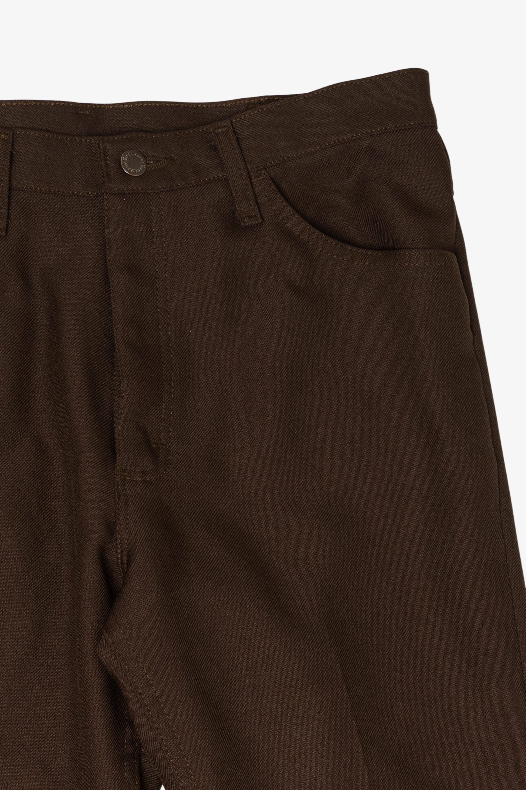 Vintage Dark Brown Wrangler 35x30 Trousers (1990s)