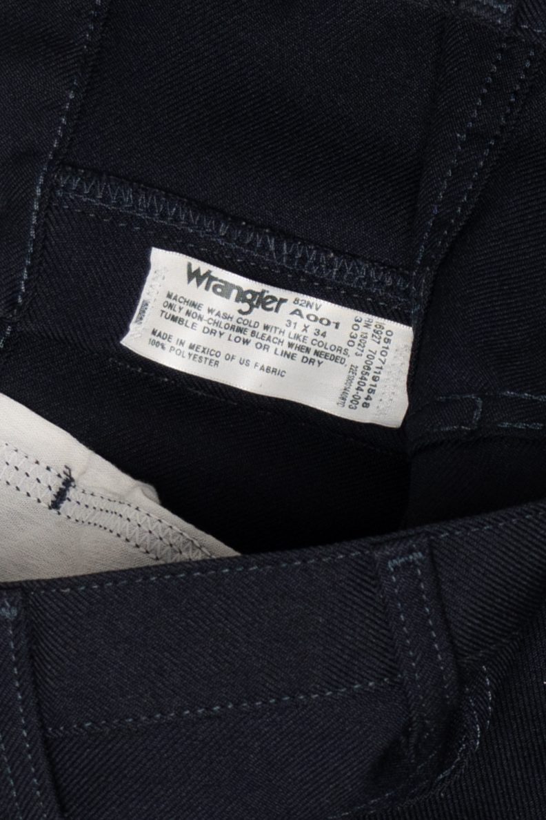 Vintage Black Wrangler Pants 31x34 (2000s)