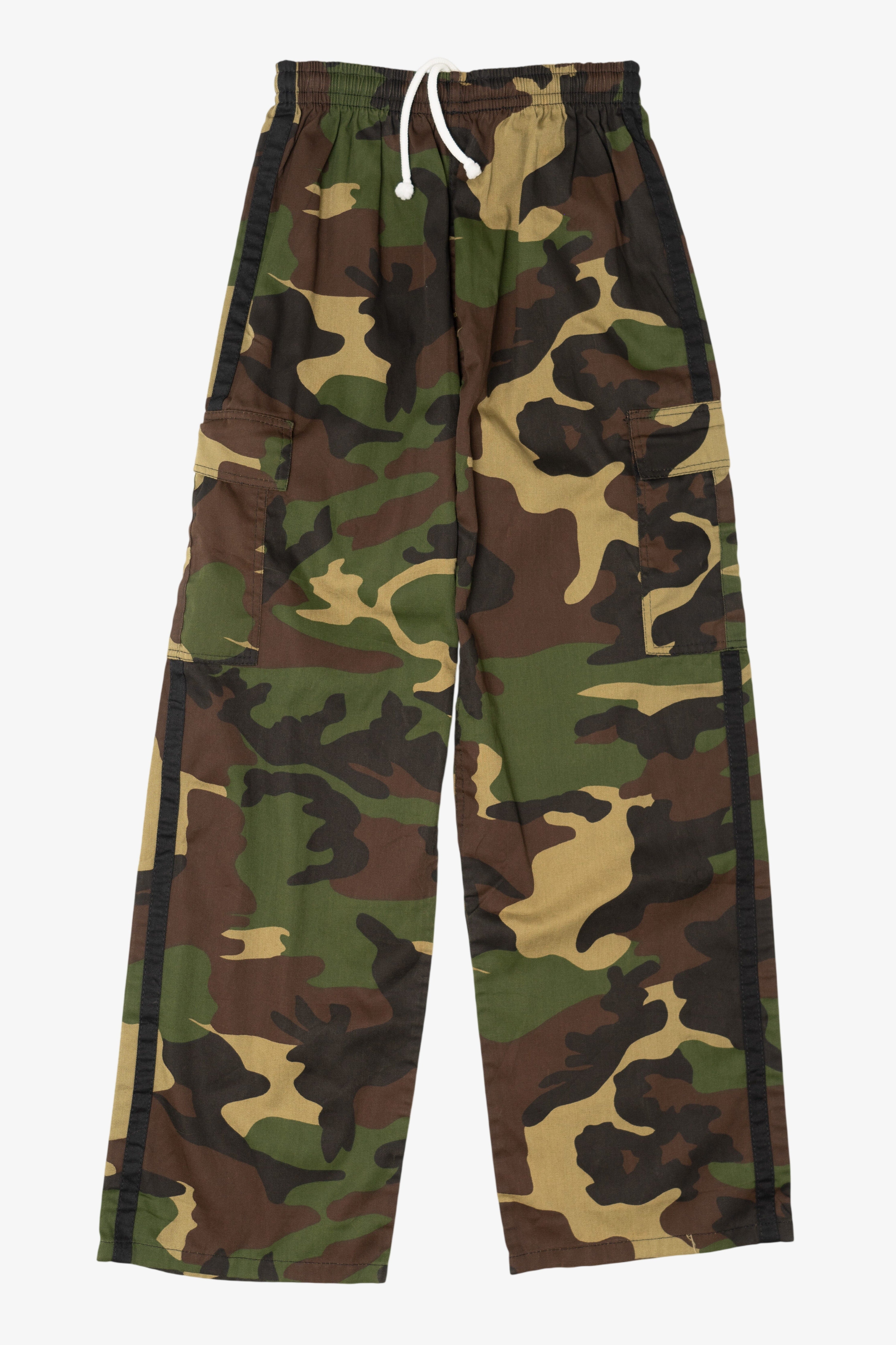 Vintage Army Green Bfit Camouflage Pants (2000s)